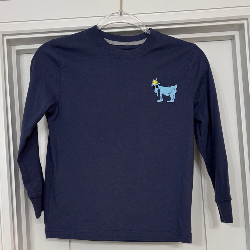 GOAT USA Kids' OG Long Sleeve T-Shirt, size Medium. NEW